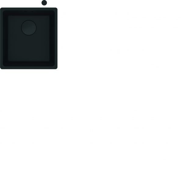 Franke Fragranitbecken MRG 210-37 Black Matt Drehknopf